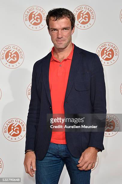 Teymuraz Gabashvili attends the Roland Garros players' party at Grand Palais on May 19, 2016 in Paris, France.