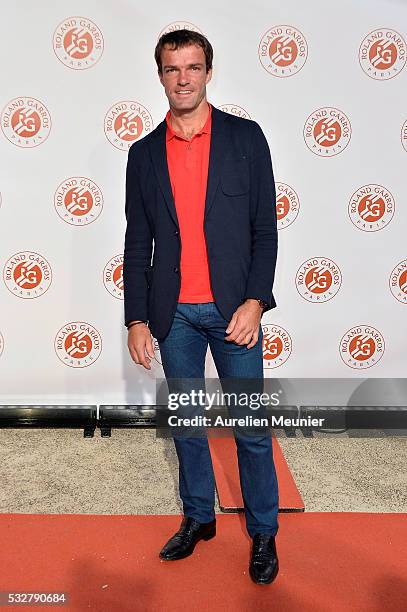 Teymuraz Gabashvili attends the Roland Garros players' party at Grand Palais on May 19, 2016 in Paris, France.