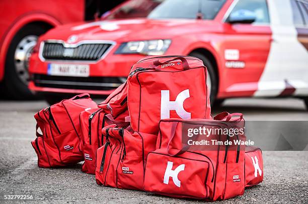 Team Katusha 2016 Training / Illustration Illustratie Bags Tassen Luggage / Equipe Ploeg / Tim De Waele