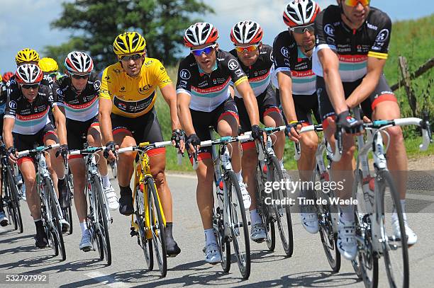 99th Tour de France 2012 / Stage 1 Fabian CANCELLARA Yellow Jersey / Team Radioshack Nissan Trek / Maxime MONFORT / Liege - Seraing / Ronde van...