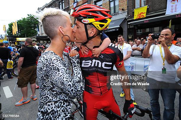 99th Tour de France 2012 / Stage 2 Philippe Gilbert + Patricia Zeevaert / Vise - Tournai / Ronde van Frankrijk TDF / Rit Stage /Tim De Waele