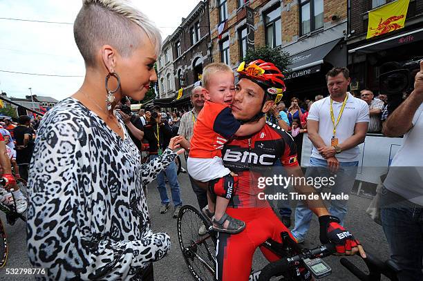 99th Tour de France 2012 / Stage 2 Philippe Gilbert + Alan + Patricia Zeevaert / Vise - Tournai / Ronde van Frankrijk TDF / Rit Stage /Tim De Waele