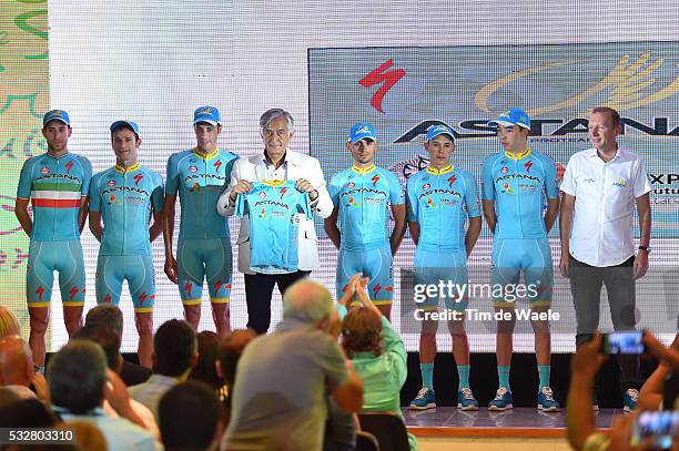 10th Tour de San Luis 2016 / Team Presentation Astana Pro Team / NIBALI Vincenzo / SCARPONI Michele / CAPECCHI Eros / AGNOLI Valerio / LOPEZ Miguel...
