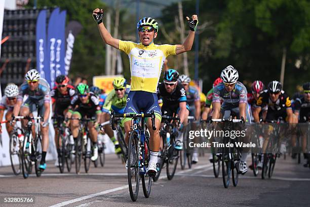 20th Tour Langkawi 2015/ Stage 6 Arrival Sprint/ EWAN Caleb Yellow Leader Jersey/ Maran - Karak Ronde etape rit/ Malaysia/ Tim De Waele