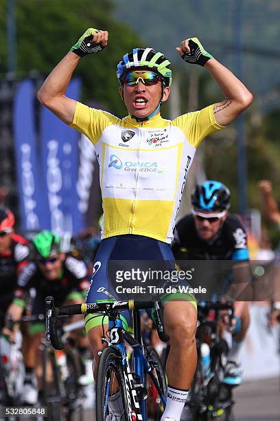 20th Tour Langkawi 2015/ Stage 6 Arrival Sprint/ EWAN Caleb Yellow Leader Jersey/ Maran - Karak Ronde etape rit/ Malaysia/ Tim De Waele