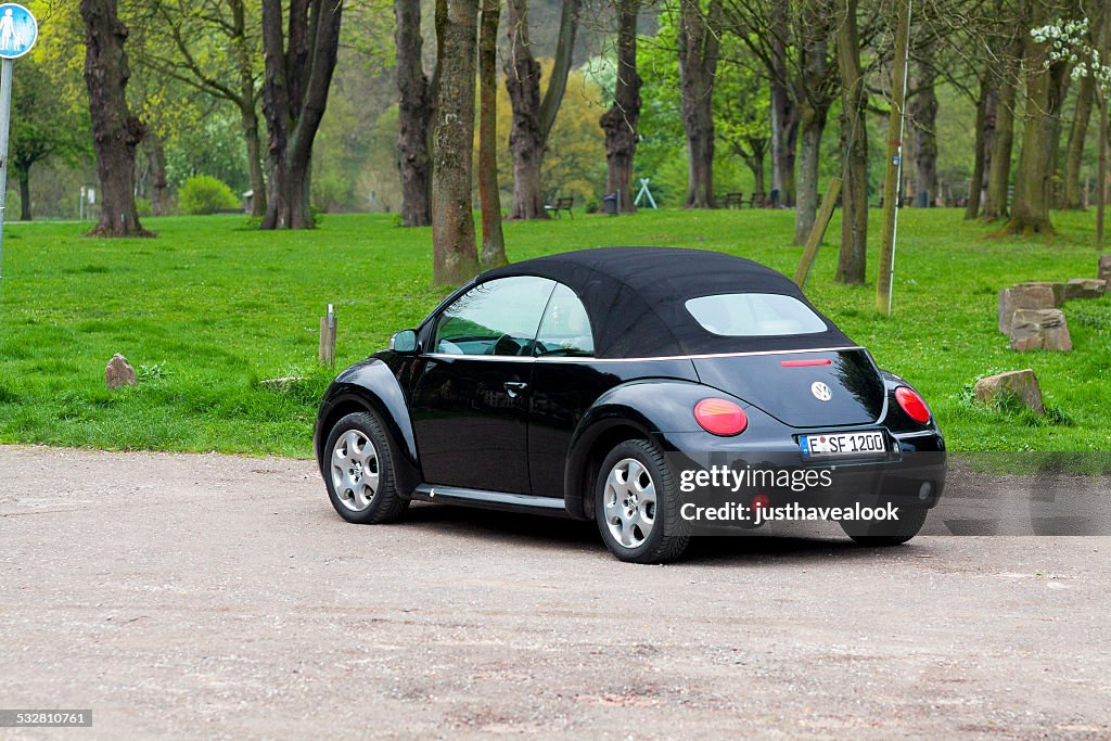 VW Carocha preto