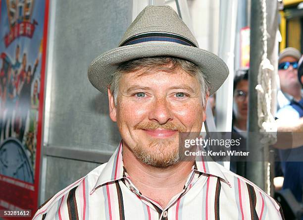 Actor Dave Foley arrives at the premiere of "Sky High" at the El Capitan Theater on July 24, 2005 in Hollywood, California.