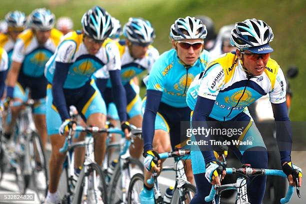 48e Vuelta al País Vasco / Stage 2 Serguei Yakovlev / Maxim Iglinskiy / Team Astana / Legazpi - Erandio Rit Etape | Location: Erandio, Spain Espagne...