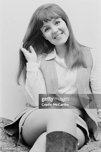 English actress Pauline Collins, 1970.