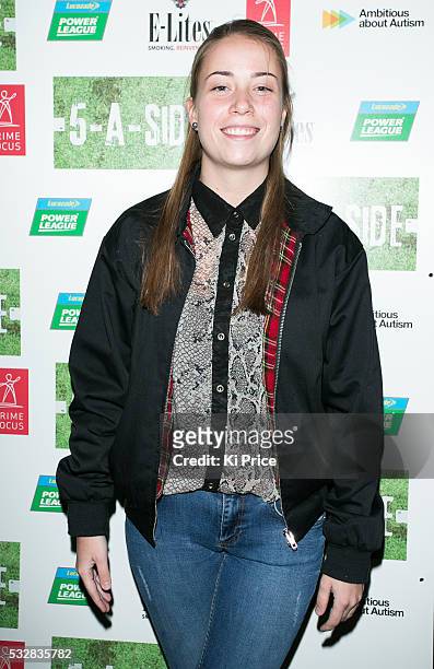 Actor Tara Hodge arrives to the screening of 5 A Side on Wednesday 18 , 2013. Five A Side stars Keith Duffy of Boyzone and is 5-A-SIDE is a London...