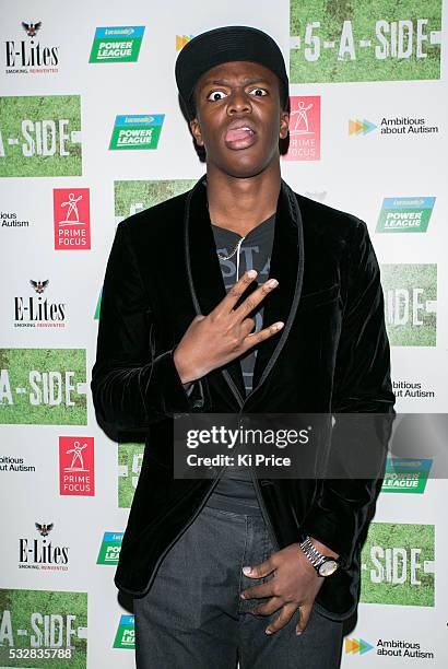 You Tube sensation and actor KSI arrives to the screening of 5 A Side on Wednesday 18 , 2013. Five A Side stars Keith Duffy of Boyzone and is...