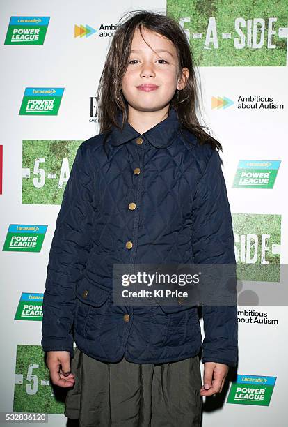 Actor Ella Greaves daughter of Rupert Greaves at the screening of 5 A Side on Wednesday 18 , 2013. Five A Side stars Keith Duffy of Boyzone and is...