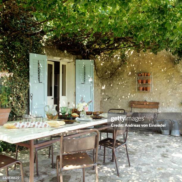 french farmhouse in luberon - shutter stock pictures, royalty-free photos & images