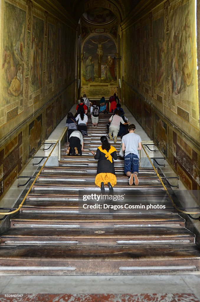 The Holly Stairs - Scala Santa, Rome
