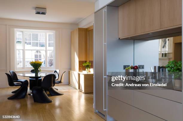 victorian family home in london - eero saarinen stock pictures, royalty-free photos & images