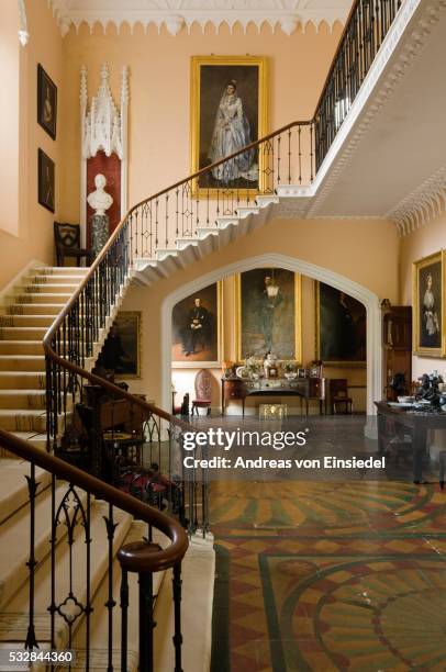 historical house prideaux place in cornwall - majestic stock pictures, royalty-free photos & images