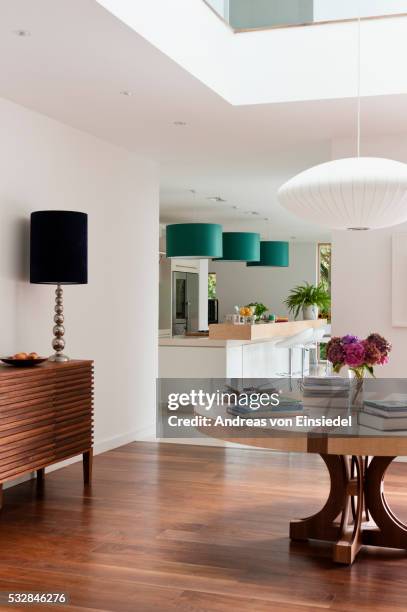 new build home of interior designer jemima withey - skylight stock pictures, royalty-free photos & images