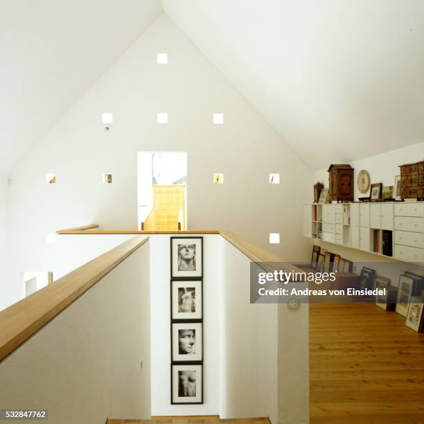 german new-build flat - loft stockfoto's en -beelden