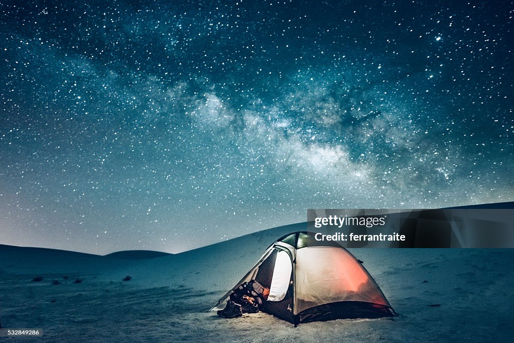 Backcountry Camping under the Stars