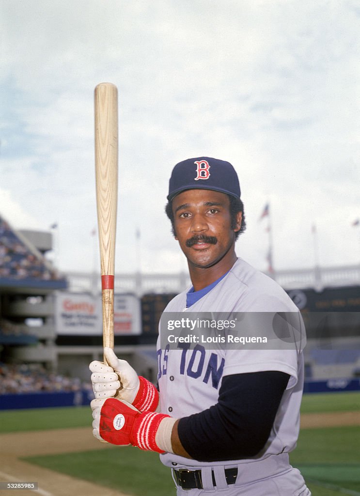 Jim Rice Images Jim Rice of the Boston Red Sox poses before an MLB game at Yankee ...
