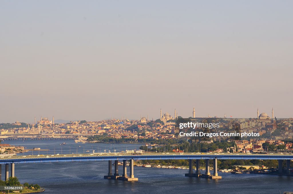 Golden Horn Panorama from Pierre Loti Hill