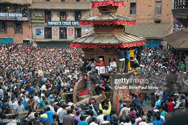 Bisket 524 Bisket Jatra Festival Celebrated In Nepal Stock Photos, High-Res ...
