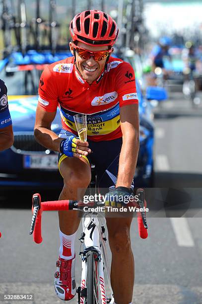 67th Tour of Spain 2012 / Stage 21 Alberto Contador Velasco Red Jersey / Jesus Hernandez Blazquez / Rafal Majka / Daniel Navarro Garcia / Benjamin...