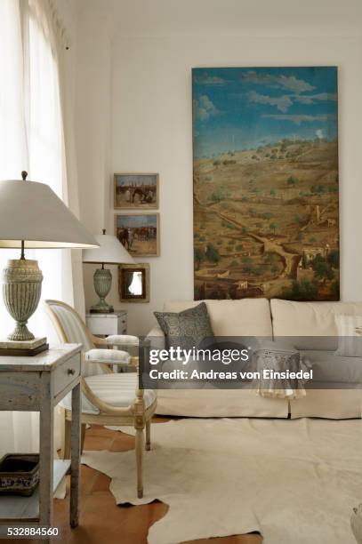 renovated finca in mallorca - spanish-colonial-architecture stock pictures, royalty-free photos & images