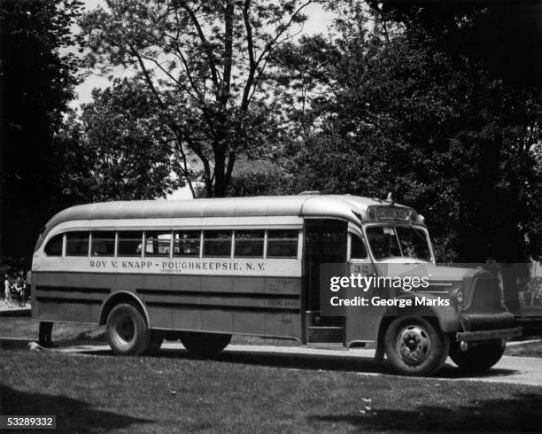 Old Bus Riders Old School Bus Photos and Premium High Res Pictures - Getty Images