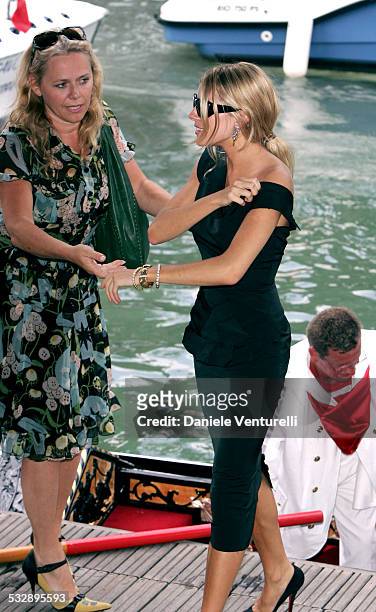 Sienna Miller during 2005 Venice Film Festival - Sienna Miller Sighting - September 3, 2005 in Venice Lido, Italy.