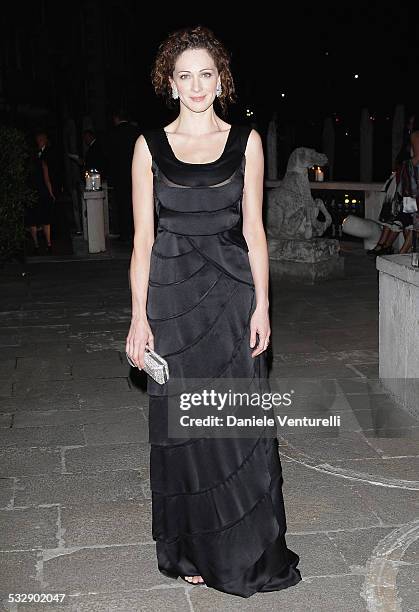 Kseniya Rappoport attends the Valentino: The Last Emperor Party during the 65th Venice Film Festival held at the Peggy Guggenheim Museum on August...