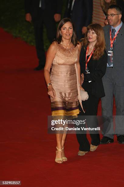 Barbara Palombelli and Francesco Rutelli during 1st Annual Rome Film Festival - "Fur: An Imaginary Portrait of Diane Arbus" Premiere at Auditorium...