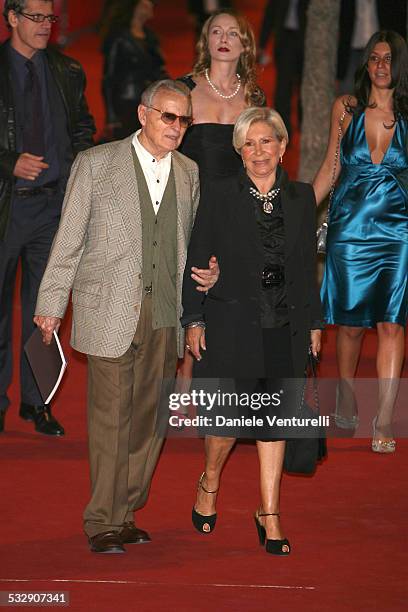 Anna Fendi - Pietro Tosi during 1st Annual Rome Film Festival - "La Sconosciuta" Premiere in Rome, Italy.