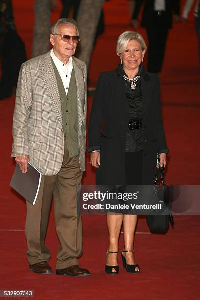 Anna Fendi - Pietro Tosi during 1st Annual Rome Film Festival - "La Sconosciuta" Premiere in Rome, Italy.