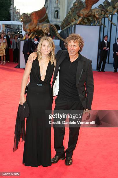 Alessia Rosso and Renzo Rosso during The 63rd International Venice Film Festival - "The Black Dahlia" Premiere - Arrivals at Palazzo Del Cinema in...