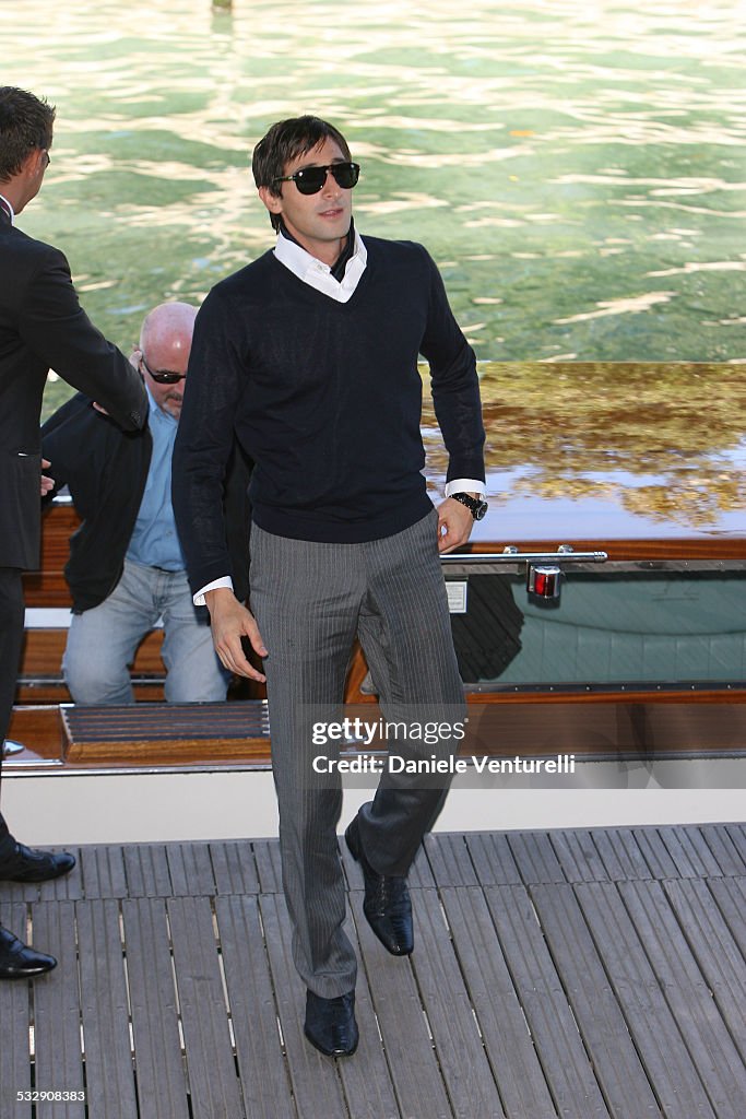 The 63rd International Venice Film Festival - "Hollywoodland" Boat Arrivals