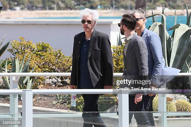 Jim Jarmusch attends the "Gimme Danger" photocall during the 69th annual Cannes Film Festival on May 19, 2016 in Cannes, France.