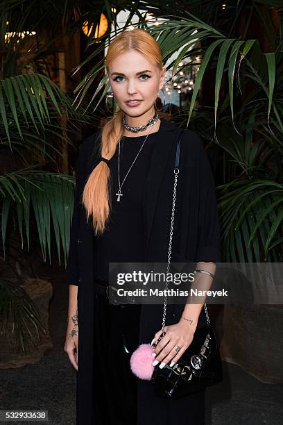 Bonnie Strange during the 'Into the Wild' ASOS Magazin Launch Party on May 19, 2016 in Berlin, Germany.