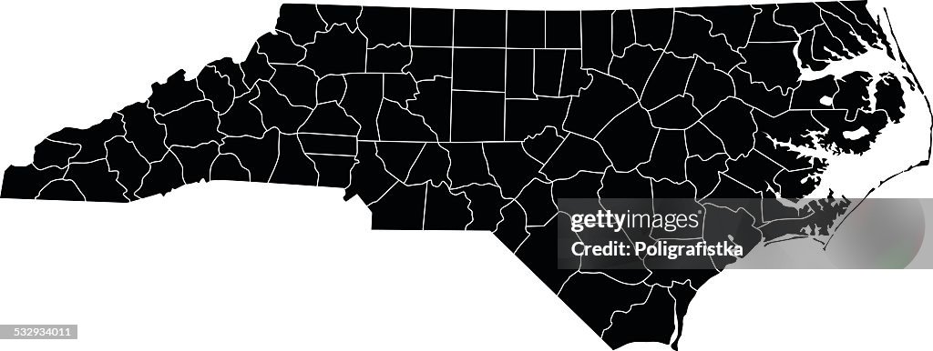 Map of North Carolina