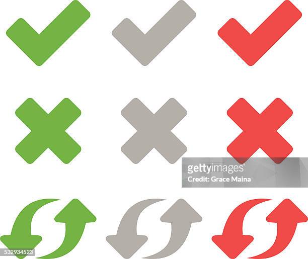 flat icons - vector - letter x stock illustrations