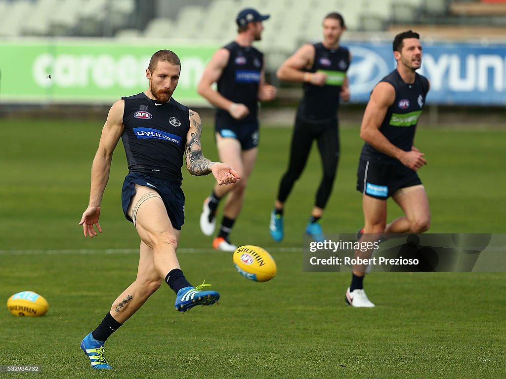 Carlton Blues Training Session