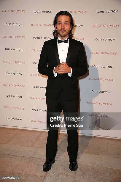 Diego Luna attends 'It's Only The End Of The World' Movie Afterparty at Club by Albane during the 69th Annual Cannes Film Festival on May 19, 2016 in...