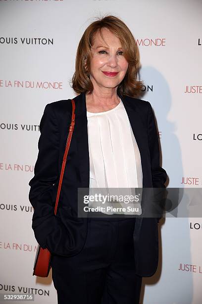 Nathalie Baye attends 'It's Only The End Of The World' Movie Afterparty at Club by Albane during the 69th Annual Cannes Film Festival on May 19, 2016...
