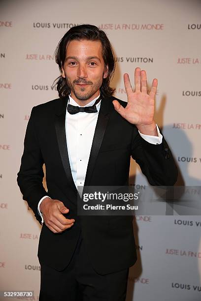 Diego Luna attends 'It's Only The End Of The World' Movie Afterparty at Club by Albane during the 69th Annual Cannes Film Festival on May 19, 2016 in...