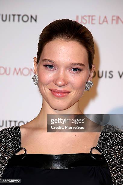 Lea Seydoux attends 'It's Only The End Of The World' Movie Afterparty at Club by Albane during the 69th Annual Cannes Film Festival on May 19, 2016...