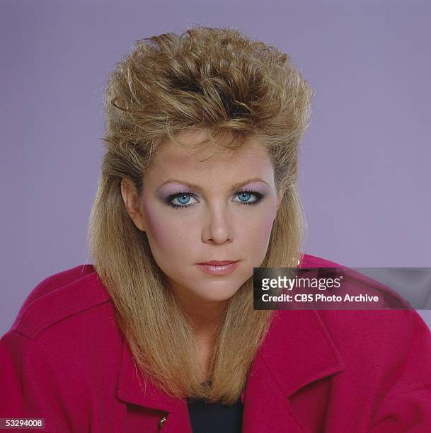 American actress Lisa Hartman of the CBS prime time soap opera 'Knot's Landing,' November 1982.