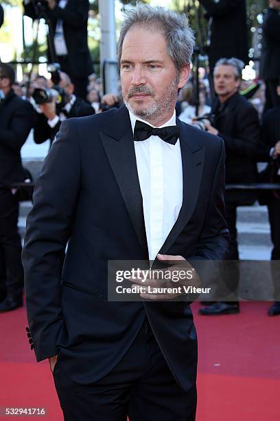 Christopher Thompson attends the 'Graduation ' Premiere during the 69th annual Cannes Film Festival at the Palais des Festivals on May 19, 2016 in...