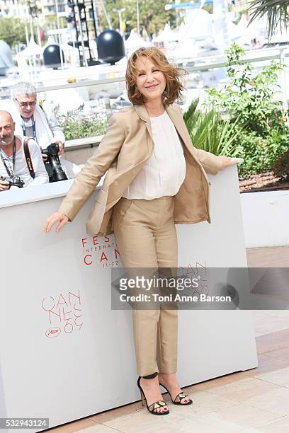 Nathalie Baye attends the "It's Only The End Of The World " Photocall during the 69th annual Cannes Film Festival on May 19, 2016 in Cannes, France.