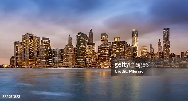 von new york city skyline panorama usa - 2015 stock-fotos und bilder