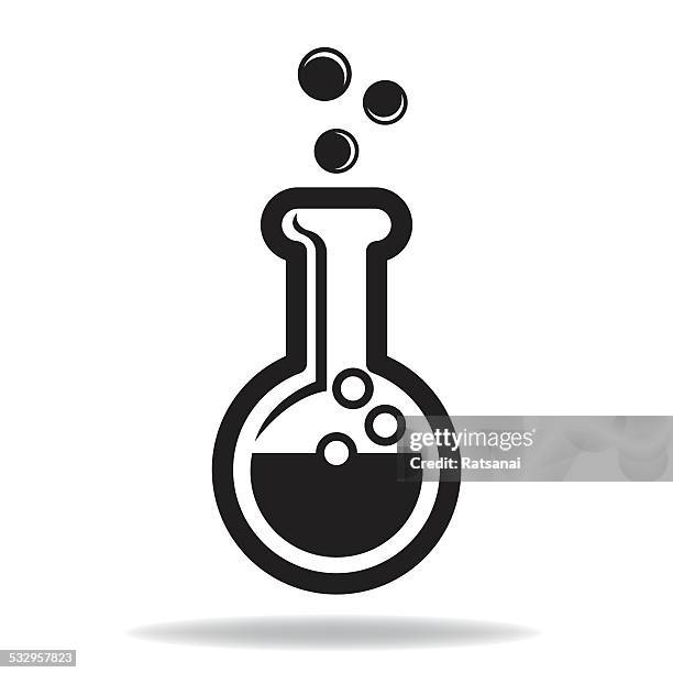 science vitro icon - artificial insemination stock illustrations